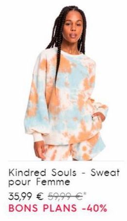 Kindred Souls - Sweat pour Femme  35,99 € 59,99 €* BONS PLANS -40% 