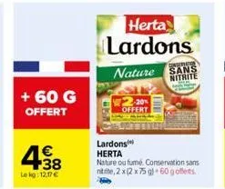 lardons herta