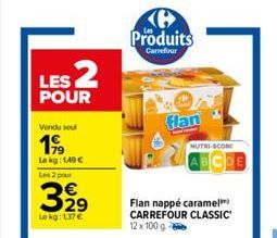 flan Carrefour