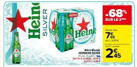 bière blonde heineken