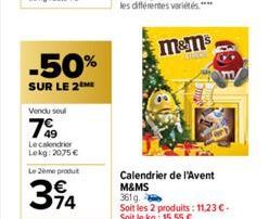 calendrier de l'Avent 