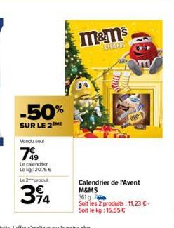 calendrier de l'Avent 