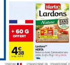 lardons herta