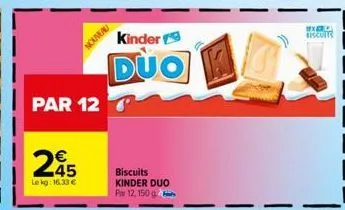 biscuits kinder