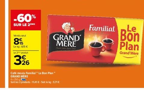 café moulu Grand'Mère