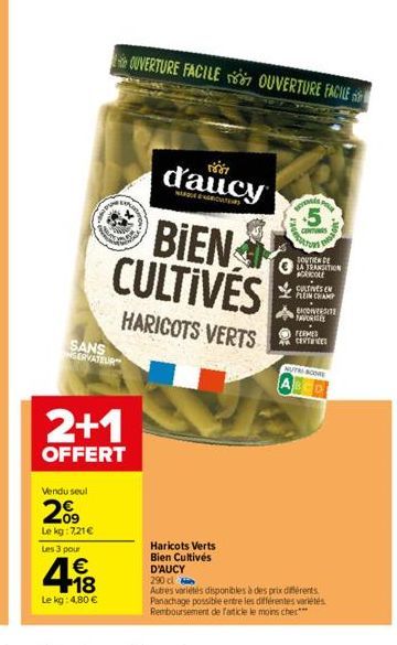 haricots verts D'aucy