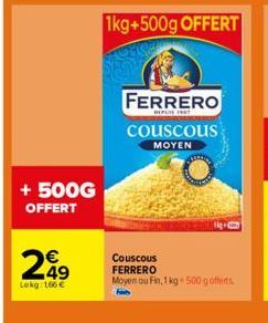 couscous Ferrero Rocher