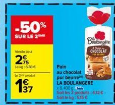 chocolat La Boulangére