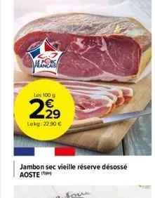 jambon aoste