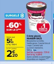 crème Haagen Dazs