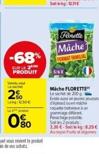 sachet florette