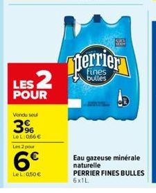 eau gazeuse Perrier