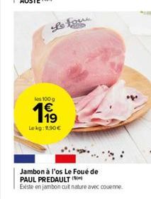 jambon cuit 