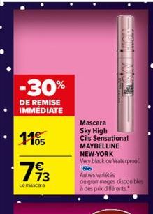 soldes MAYBELLINE