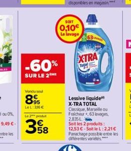 lessive liquide X-tra