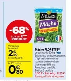 sachet florette