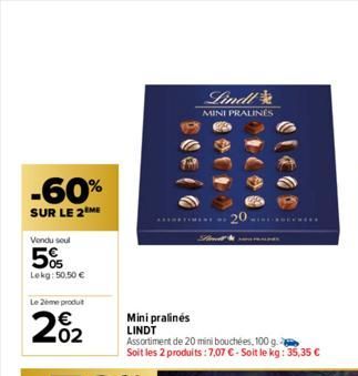 bouchées Lindt