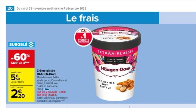 crème Haagen Dazs