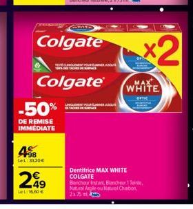 soldes Colgate