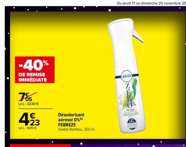 soldes Febreze