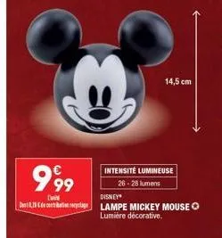 lampe mickey mouse