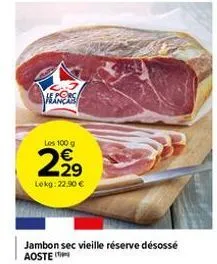 jambon aoste