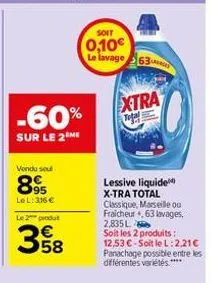 lessive liquide x-tra