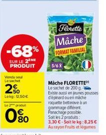 sachet Florette