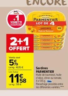 sardines Parmentier