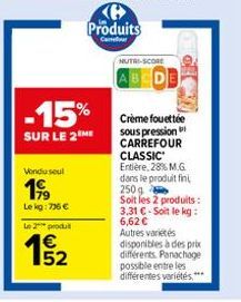 crème Carrefour