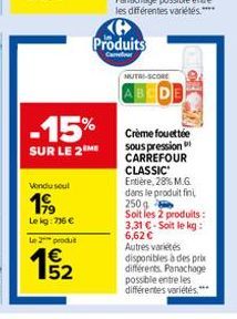 crème Carrefour