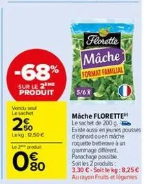 sachet florette