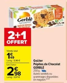 goûter Gerblé