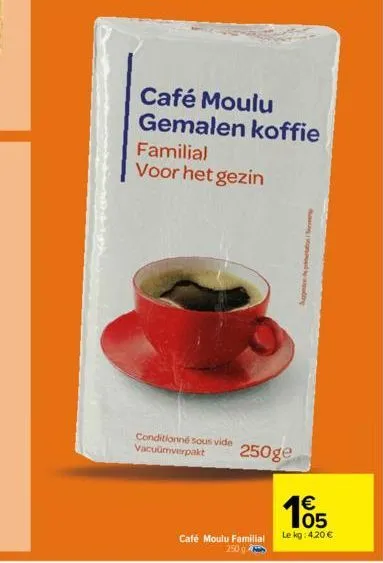 café moulu 
