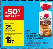 chocolat La Boulangére