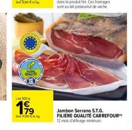 jambon serrano Carrefour