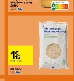 riz long grain 