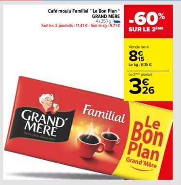 café moulu Grand'Mère