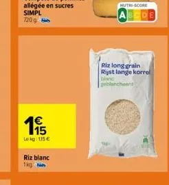 riz long grain 