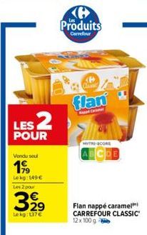 flan Carrefour