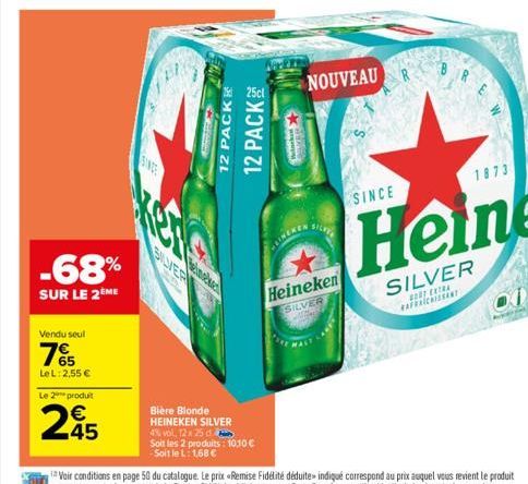 bière blonde Heineken