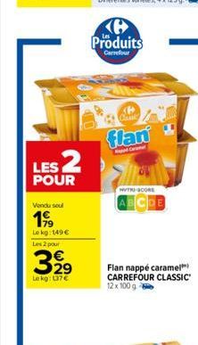 flan Carrefour