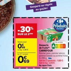 goûter Carrefour