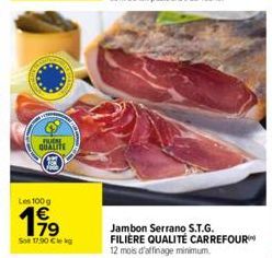 jambon serrano Carrefour