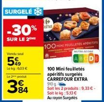 apéritifs Carrefour