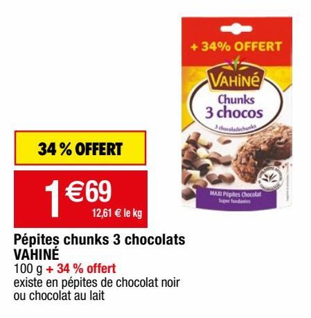 chocolat Vahiné