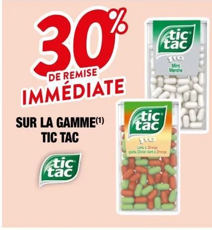 chewing-gums tic tac