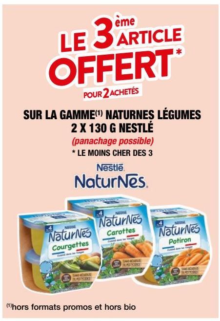 Naturnes légumes Nestlé