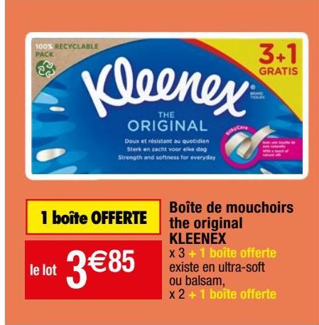 mouchoir Kleenex