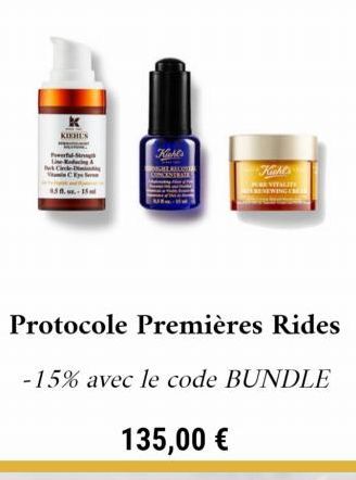 5.-15  Kiehl's  135,00 €  Kiehl's  EVITALITE 